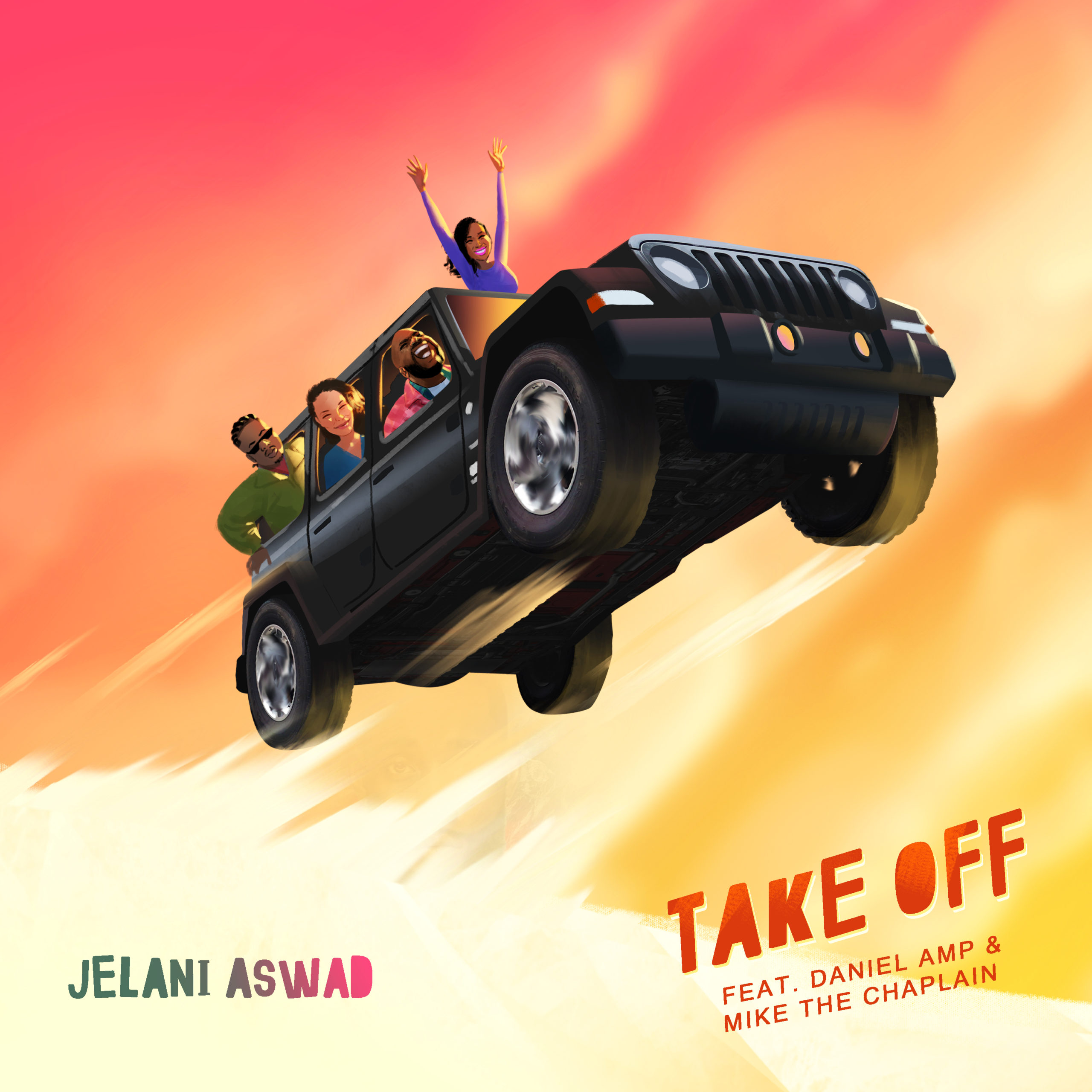 JELANI ASWAD RELEASES ‘TAKE OFF’ TODAY
